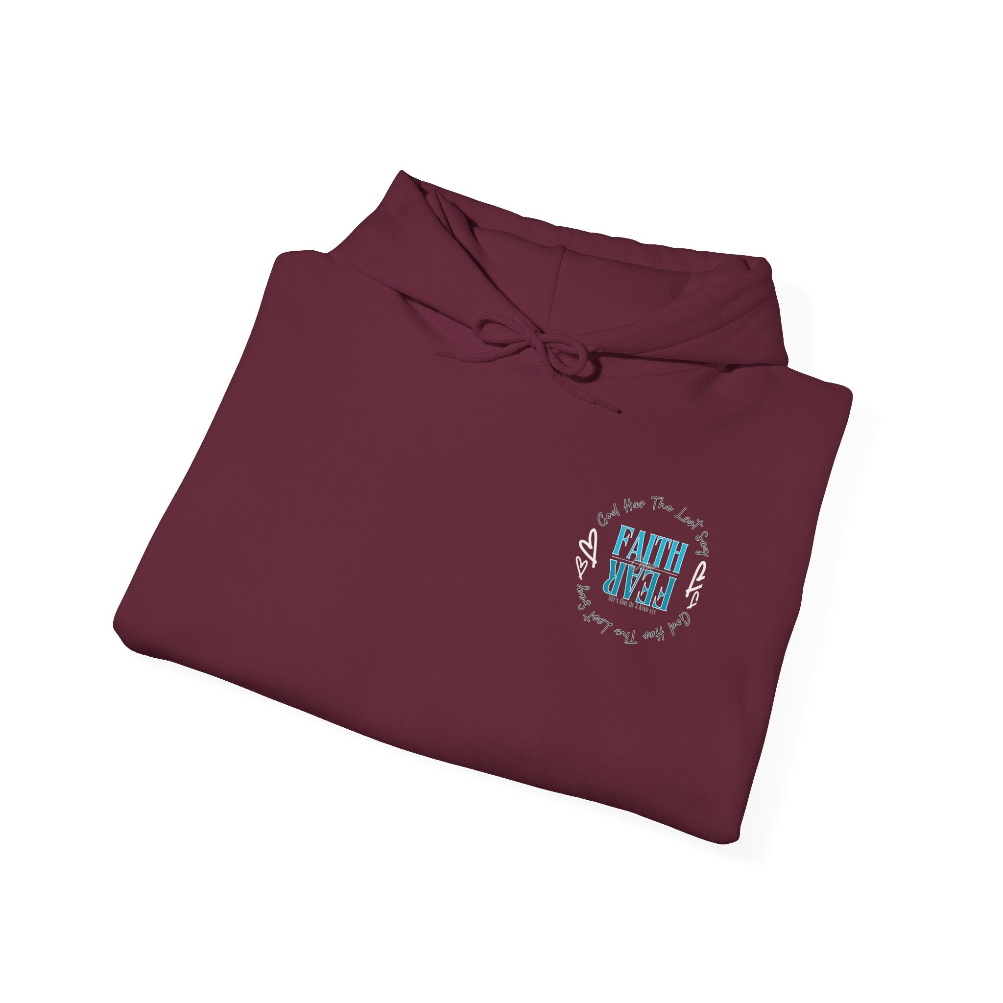 Faith over Fear Unisex Heavy Hoodie